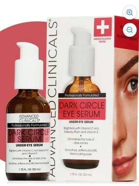 Advanced Clinicals Dark Circle Eye Serum - Pink Label